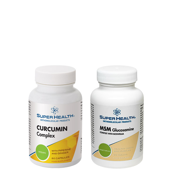 MSM GLUCOSAMINE with BOSWELLIA + CURCUMIN